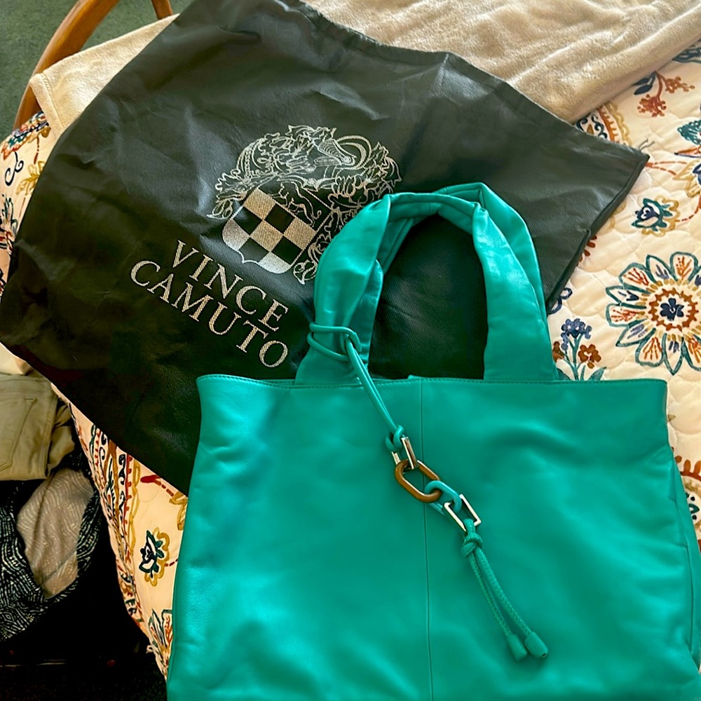 Vince Camuto Teal Purse NWT